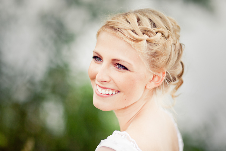 bridal hairstyle / bridal make up : uta stabler photography : marlen mieth